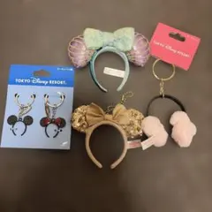 ミニー　カチューシャ　キーホルダー　まとめ売り