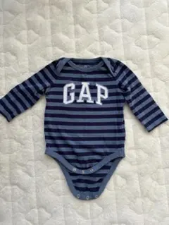 GAP ストライプロンパース 6-12ヶ月