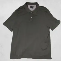 BANANA REPUBLIC ドレスポロシャツ XL オリーブ カーキのサムネイル