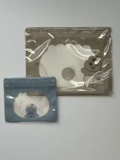 おぱんちゅうさぎ ジッパーバッグ2セット