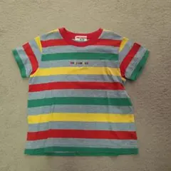 MIKI HOUSE ボーダーTシャツ 100cmのサムネイル