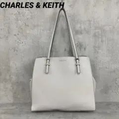 CHARLES & KEITH クラシックダブルハンドル トートバッグ