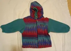 パタゴニア　ネイティブフリースジャケット 3T 95-100cm 幾何学模様