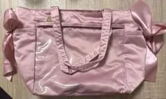 Maison de FLEUR ピンク トートバッグ