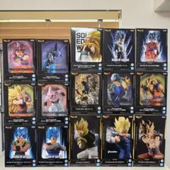 ドラゴンボール 悟空/ベジータ/ゴジータ 他プライズフィギュア 15体まとめ売り