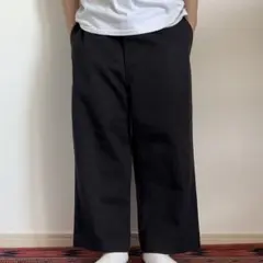 90s USA製 Dickies 874 ワークパンツ ブラック Talon