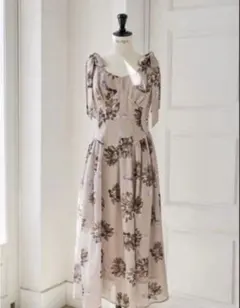 Her lip to Sunflower-Printed Midi Dressのサムネイル
