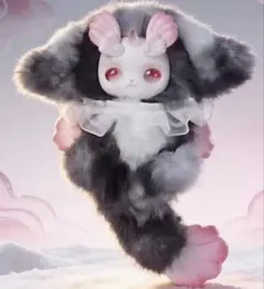 光る瞳☆蓄光琉球ガラス☆双尾天龍アートドールDragonドラゴンartdoll