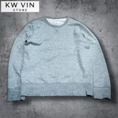 OLD GAP￤00年代￤杢グレー ブランク 無地 スウェット￤M￤Vガゼット付
