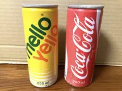 80年代 ビンテージ コカ・コーラ メローイエロー 空き缶 レトロ 当時物 現状のサムネイル