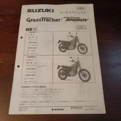 スズキ GrassTracker BigBoy サービスマニュアル 追補版のサムネイル