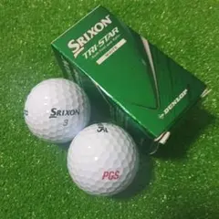 新品‼️SRIXON TRI-STAR ゴルフボール 2個のサムネイル