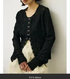 AIC. ホックデザインレースカーディガン　todayful ZARAのサムネイル