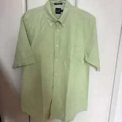 00s OLD GAP オックスフォード　BDシャツ ライトグリーン