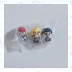 ヒロアカ 轟 上鳴 飯田 DAISO ラバーフィギア