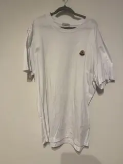 MONCLER モンクレール Tシャツ 半袖 ワッペン ホワイト XXL