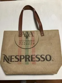 【非売品】ネスプレッソ　トートバッグ　麻素材