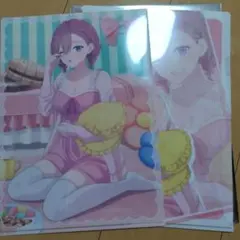 タイトーくじ「2.5次元の誘惑」　甘いお菓子の誘惑　クリアファイル　天乃リリサ