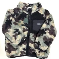 BREEZE 迷彩柄 フリースジャケット 100㎝ キッズ