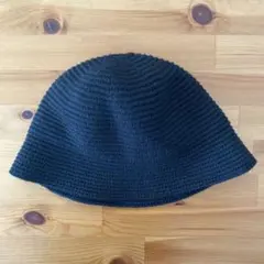 GU バケットハット　黒　ブラック　ジーユー　帽子