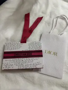 CHRISTIAN DIOR ショップ袋 2枚