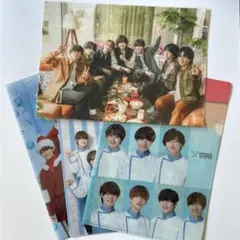 【4枚セット】なにわ男子 クリアファイル I Wish ローソン