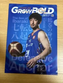 Ibaraki Robots 2025-26 クリアファイル　鶴巻啓太　#29