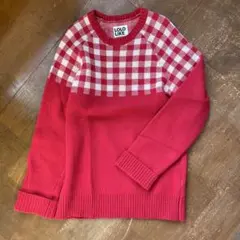 LOLO チェック柄 ニット