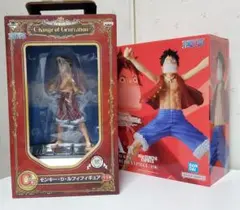 ONE PIECE　モンキー・D・ルフィ　フィギュア　２つセット