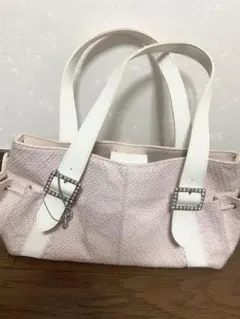 サマンサヴェガ ツイード ハンドバッグ