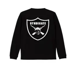 新品未使用★ライムシンジケート★KILLAロゴロングスリーブTシャツ★黒XXLのサムネイル