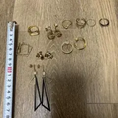 【美品】ゴールド系、シルバー系アクセサリー 11点セット