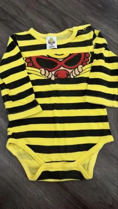 HYSTERIC MINI ボーダー長袖ロンパース FREE