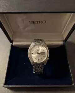【稼働品・ケース付】SEIKO 5 セイコー5 自動巻き 6119-8030