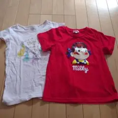 プリンセス ぺこちゃんUT Tシャツ２枚セット120cm