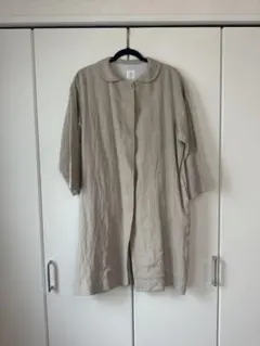 アミング購入！フルリールロングアウター麻混 - メルカリ