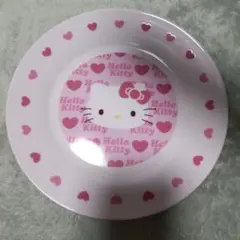 ハローキティ プレート 皿 ピンク ハート柄