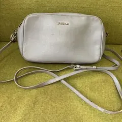 FURLA フルラ ショルダーバッグ 水色 チェーン破損あり