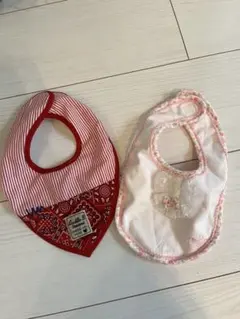 ミキハウス　スタイ　2点セット