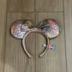 ディズニーカチューシャ 40周年 ドリームゴーラウンド オーロラ スパンコール