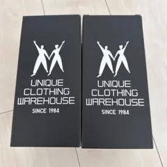 UNIQLOユニクロ ステンレスボトル　タンブラー ブラック 2個セット