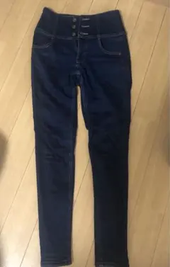 Heather ハイウエスト スキニーデニム S