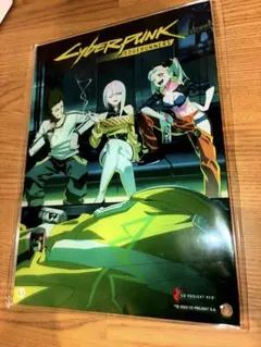 【希少限定品】Cyberpunk Edgerunners A4アクリルプレート