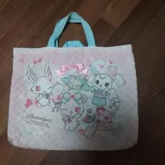 Jewelpet キルティングバッグ ピンク