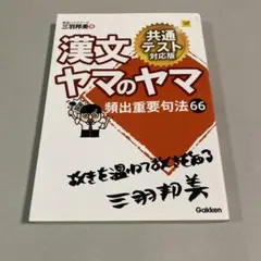 漢文 ヤマのヤマ 頻出重要句法 66