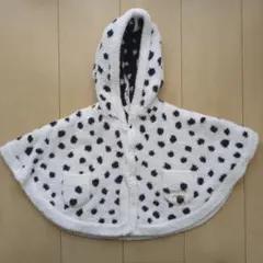 gelato piqueフード付きベビーポンチョ