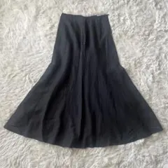 ARMANI COLLEZIONI マーメイド フレアスカート 黒 40