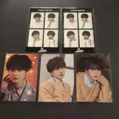 FANTASTICSロトくじ佐藤大樹ステッカー２枚・トレカ３枚セット