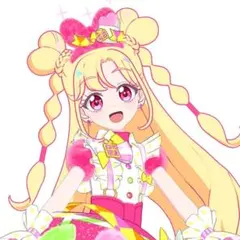 おねがいアイプリ スマイルハートバズリウムピンク コーデカード3枚セット