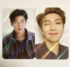 【BTS】‪☆172-03☆フォトカード ホログラム RMナムジュン 2枚セット